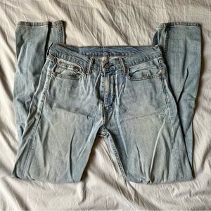 Levi's Light Blue Slim Straight Jeans